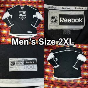 Reebok NHL Black Jersey Los Angeles Kings Men’s Size 2XL